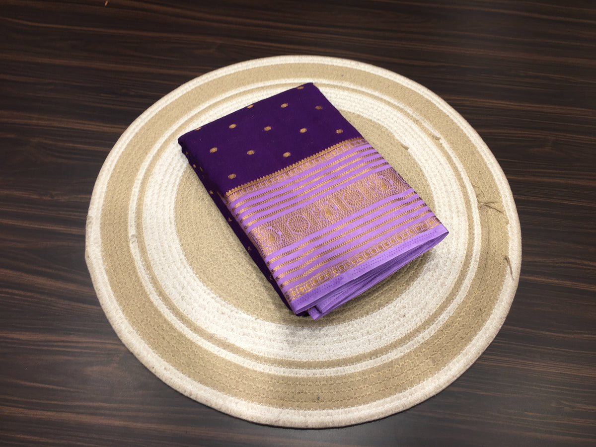Semi Mysore Crape Silk