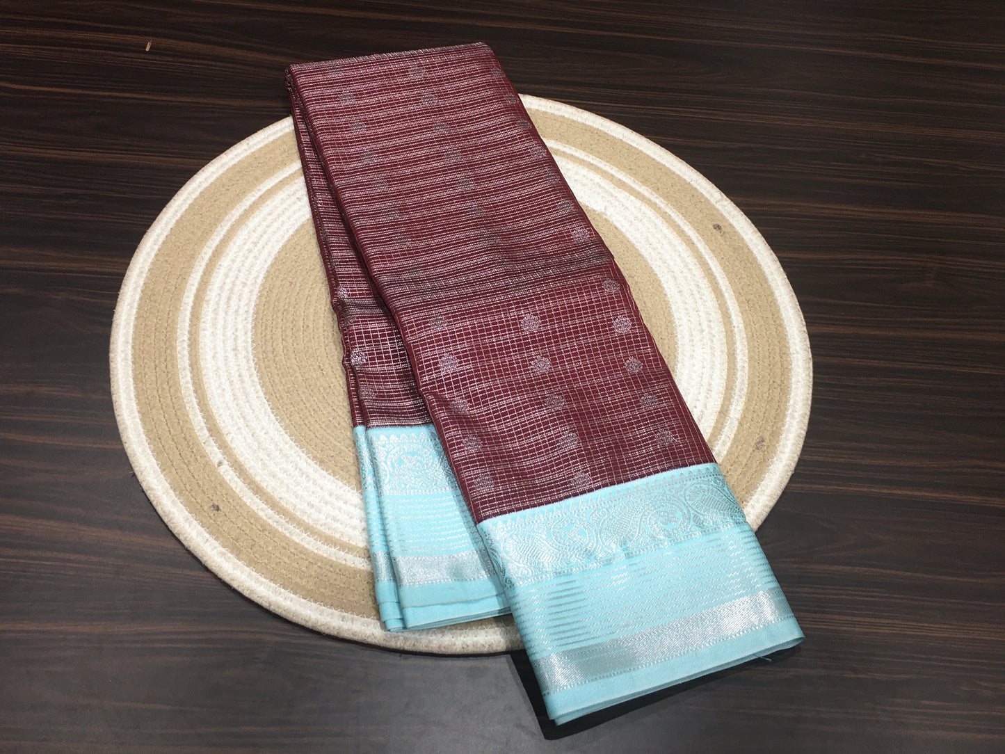 Semi Kanchipuram silk