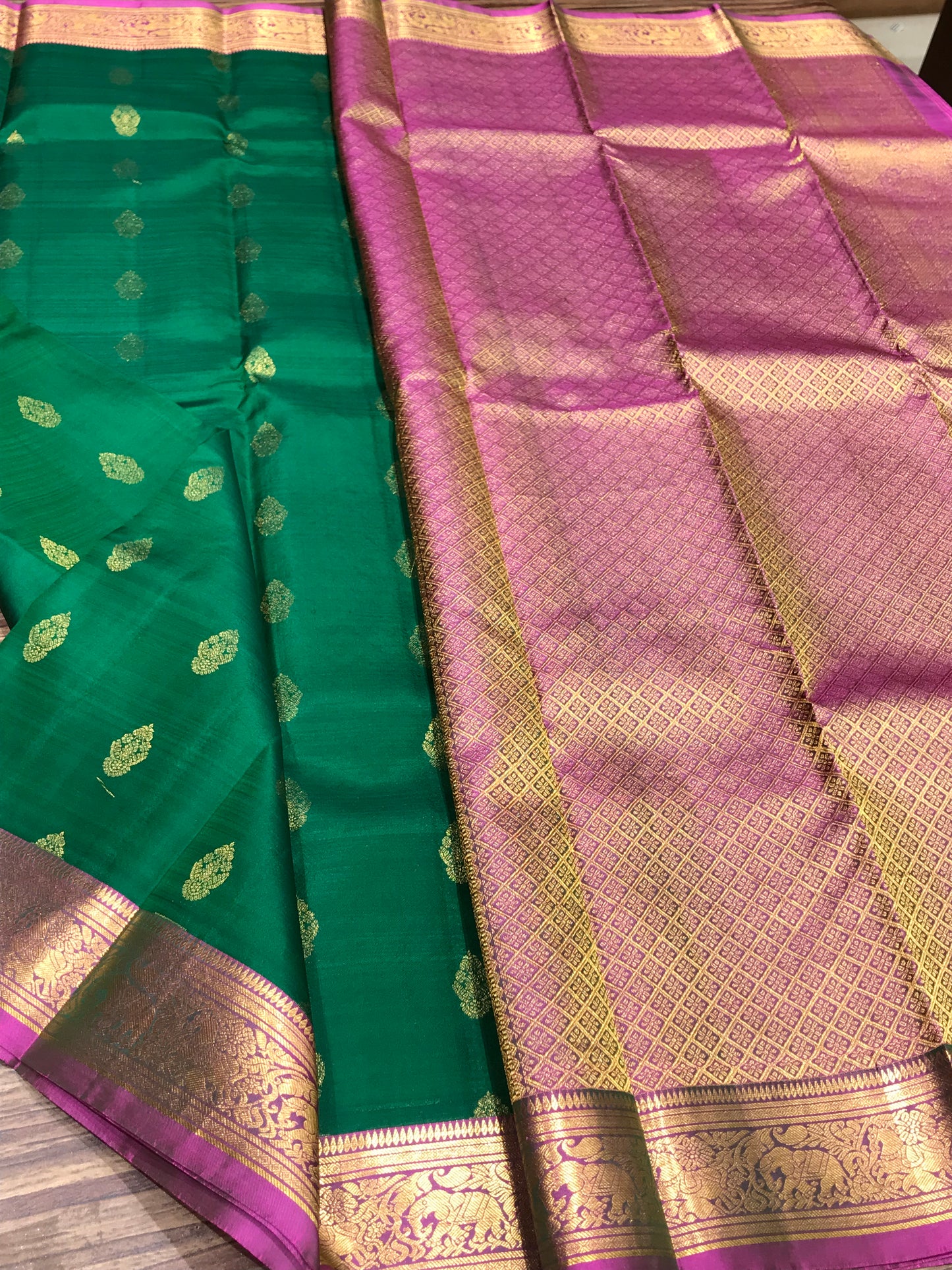 Pure Kanchipuram silk