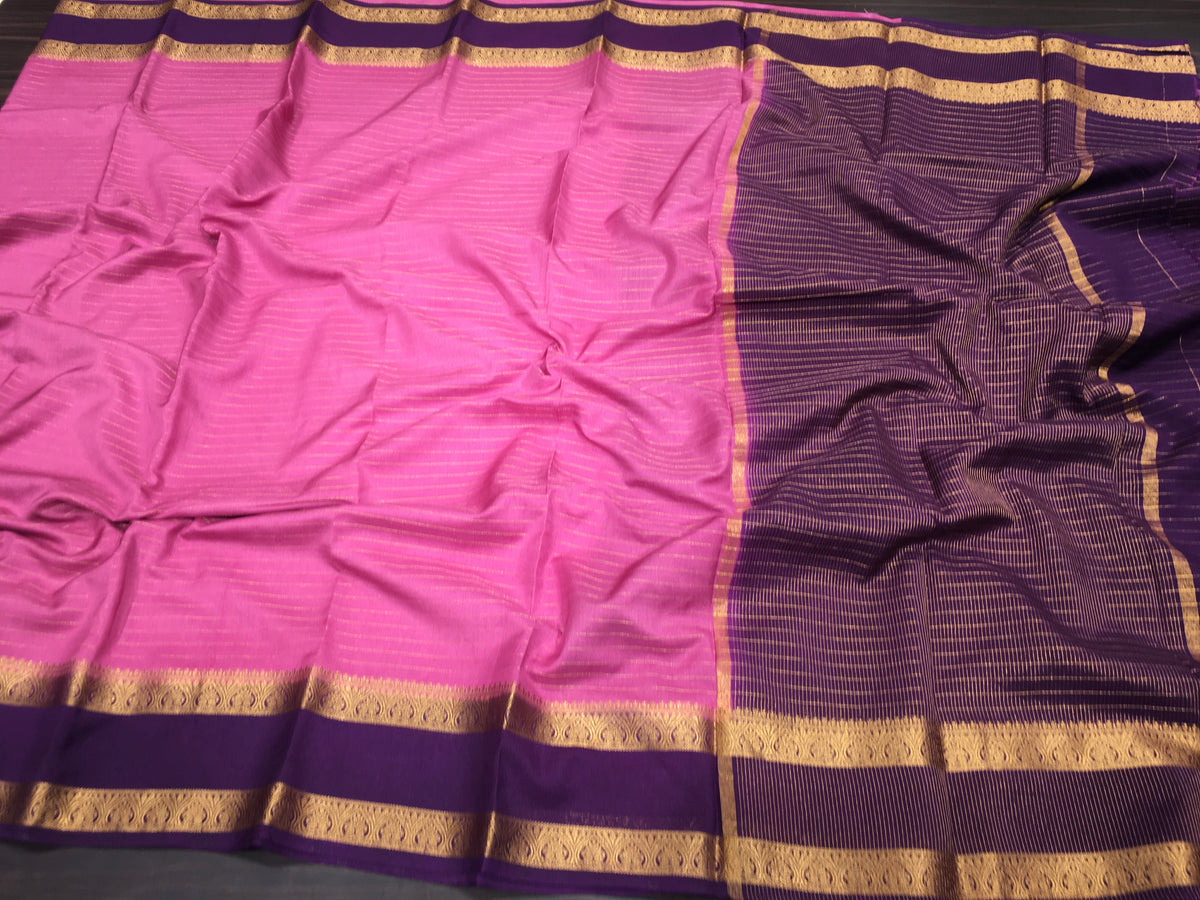 Semi Mysore Crape Silk