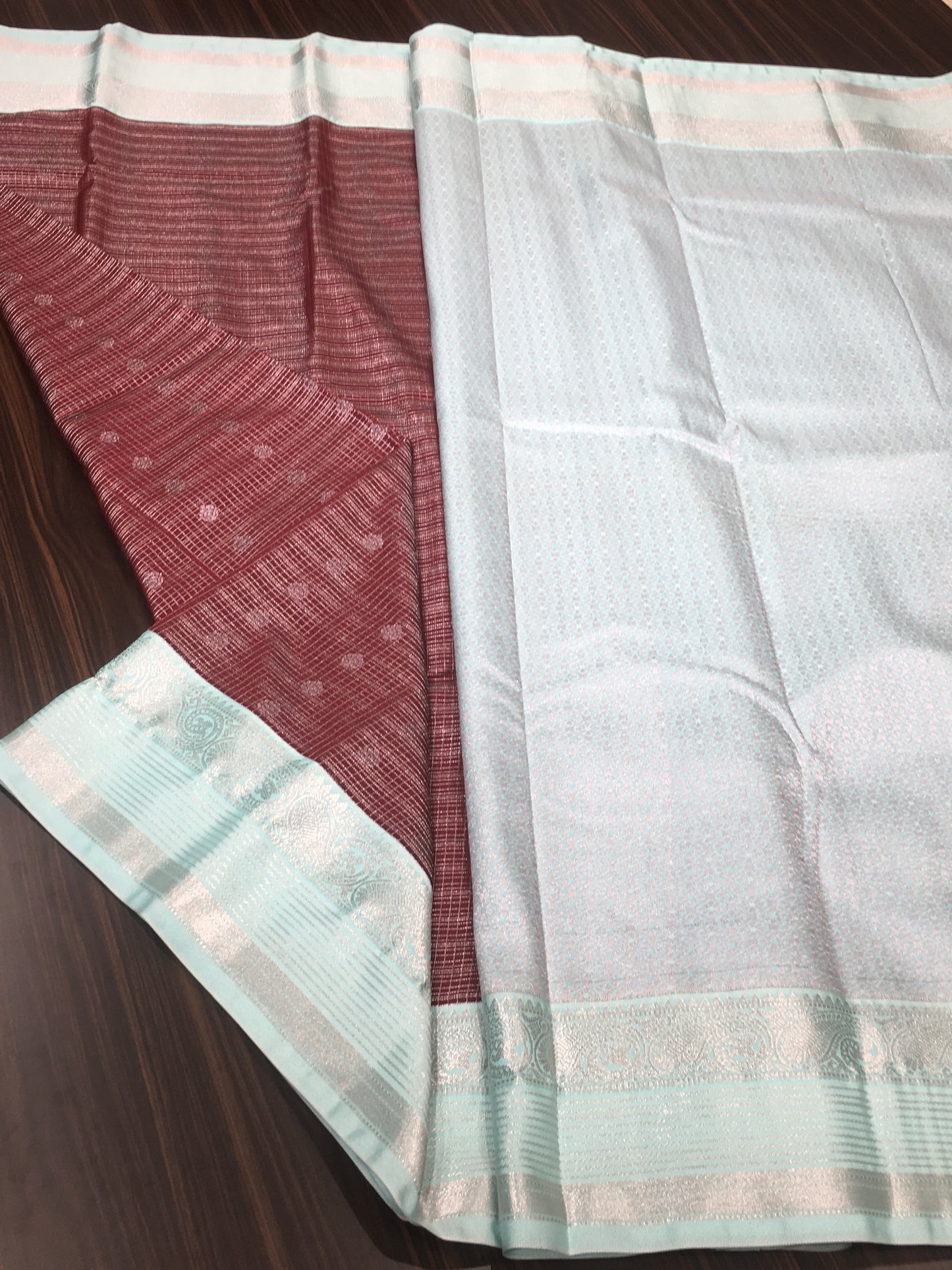 Semi Kanchipuram silk