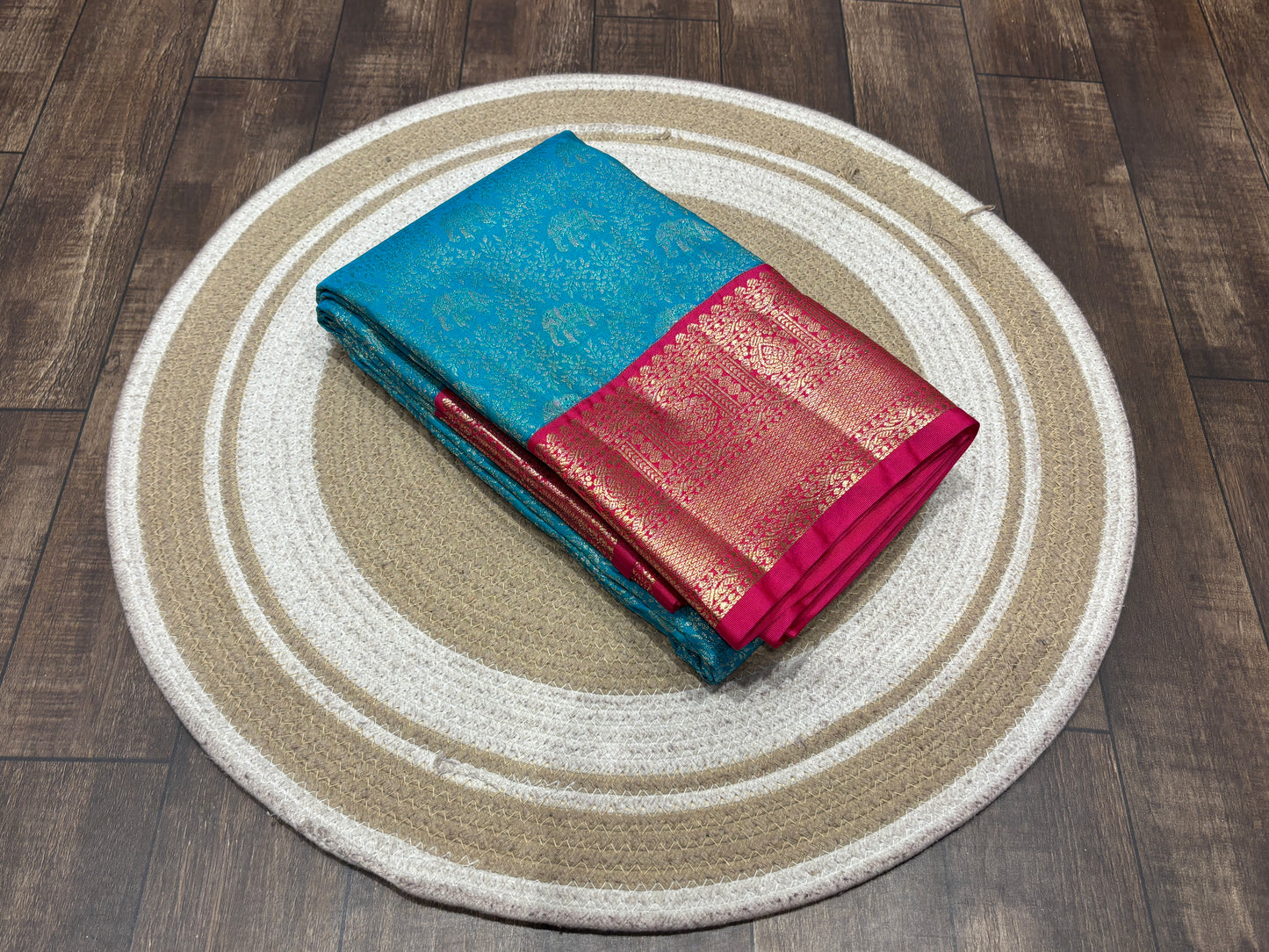 Semi Kanchipuram silk