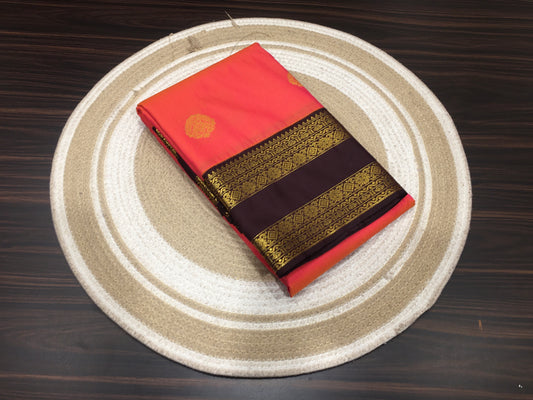 Semi Kanchipuram silk