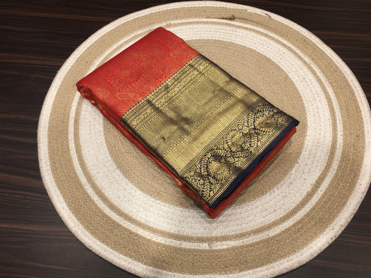 Semi Kanchipuram silk