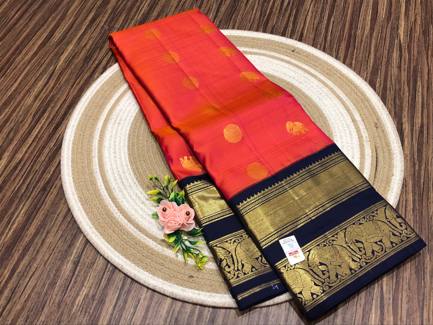 Pure Kanchipuram silk
