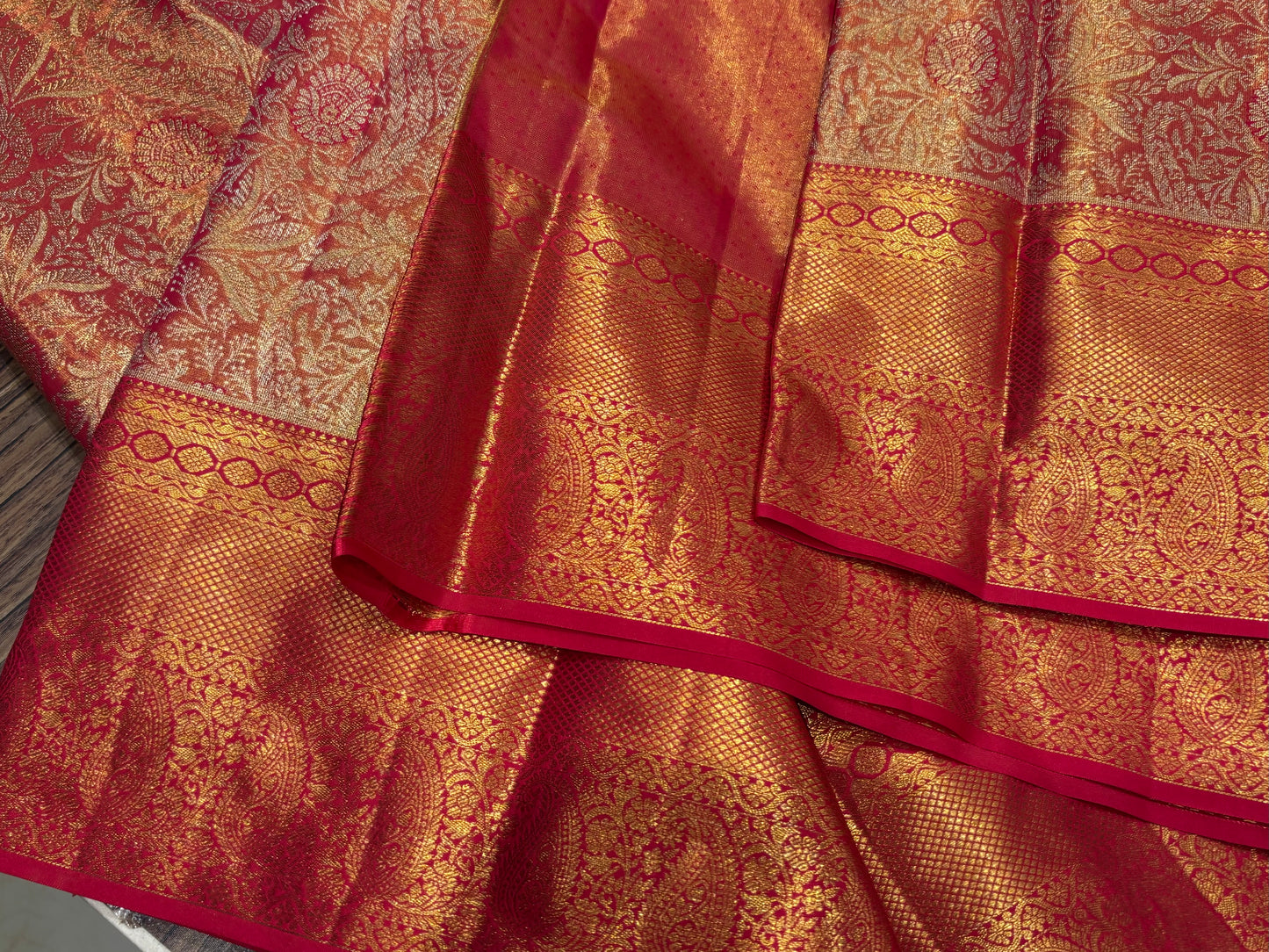 Pure Kanchipuram Broced Silk