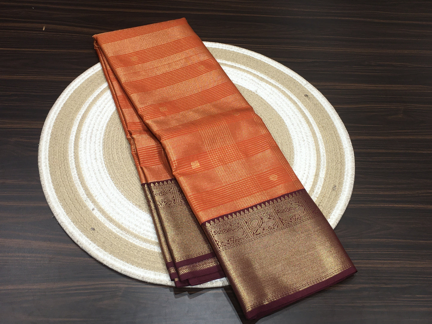 Semi Kanchipuram silk