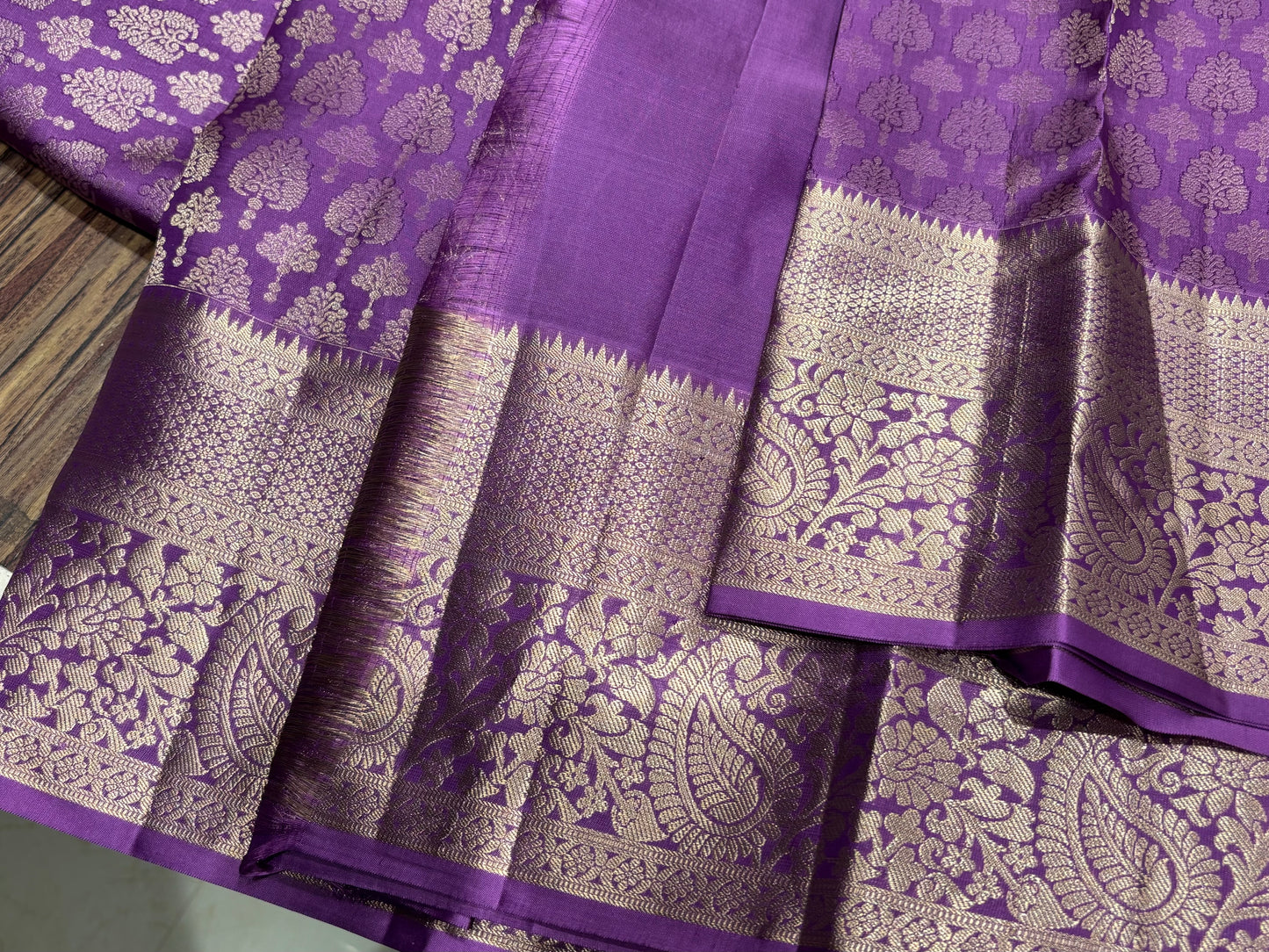 Pure Kanchipuram Broced Silk