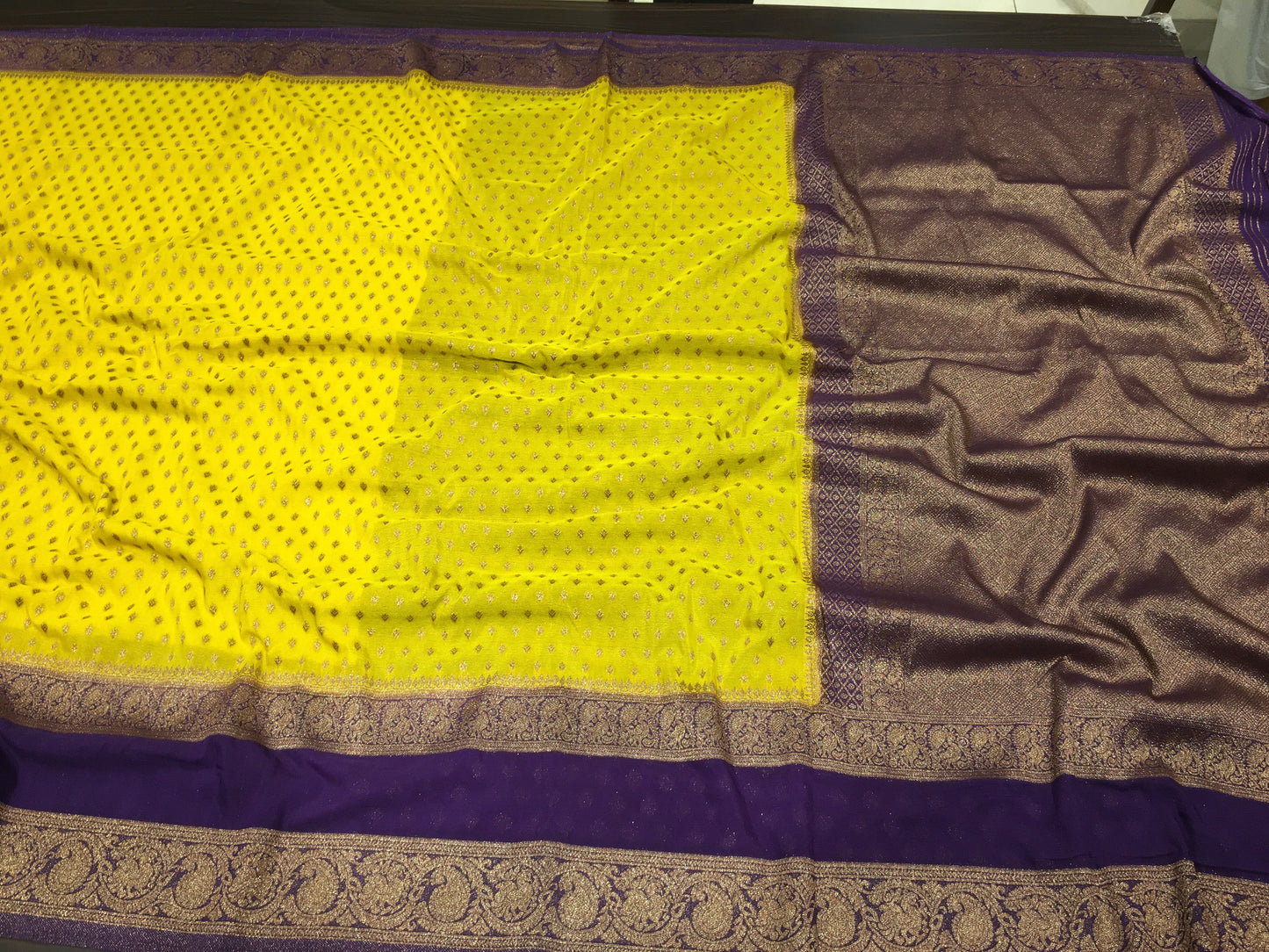 Chiffon georgette saree