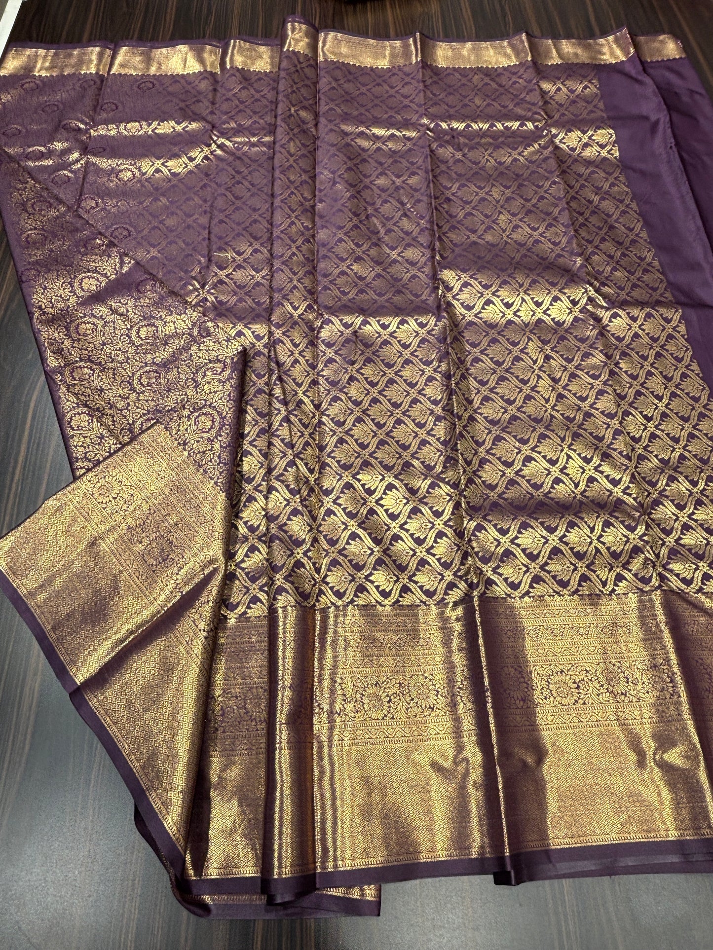 Semi Kanchipuram silk