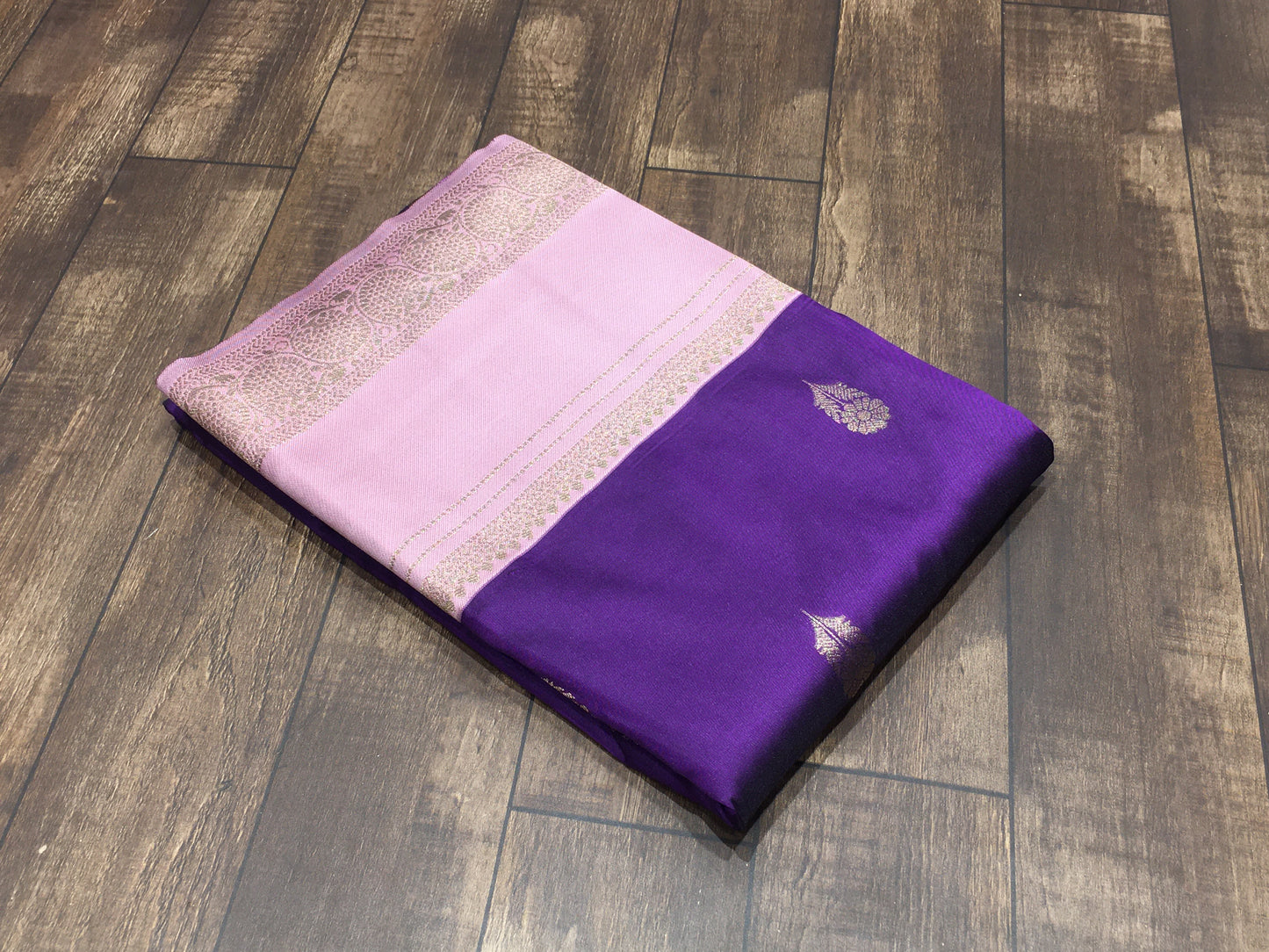 satin crape saree