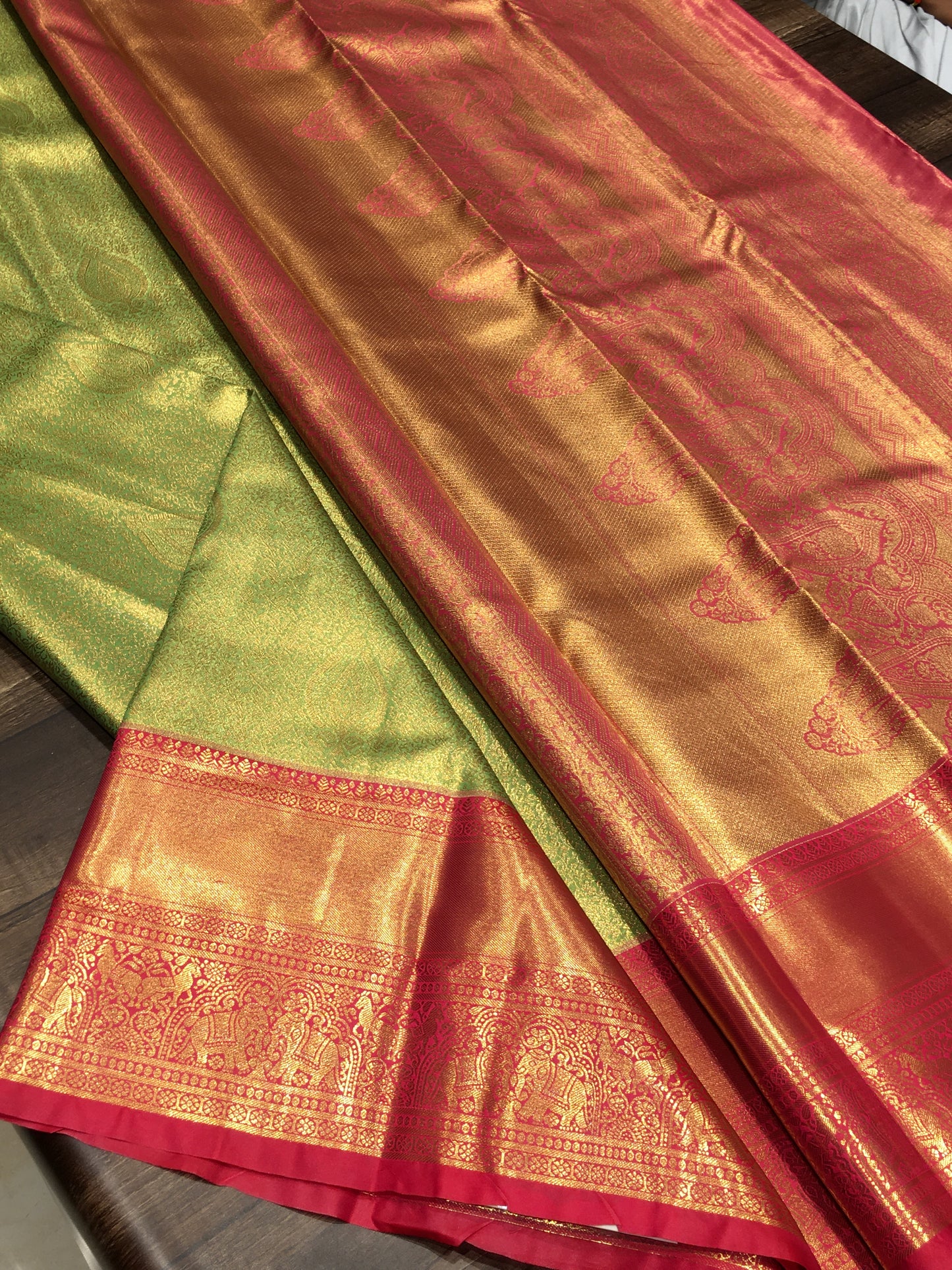 Semi Kanchipuram tissue