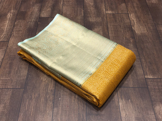 Semi Kanchipuram silk
