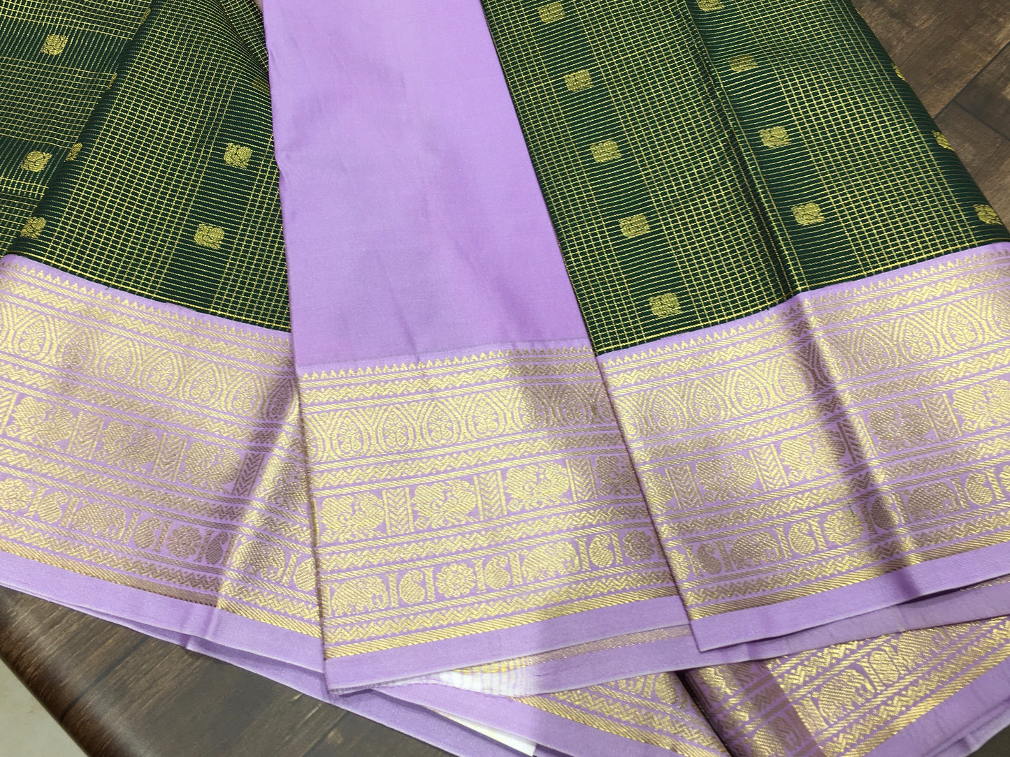 Semi Kanchipuram silk