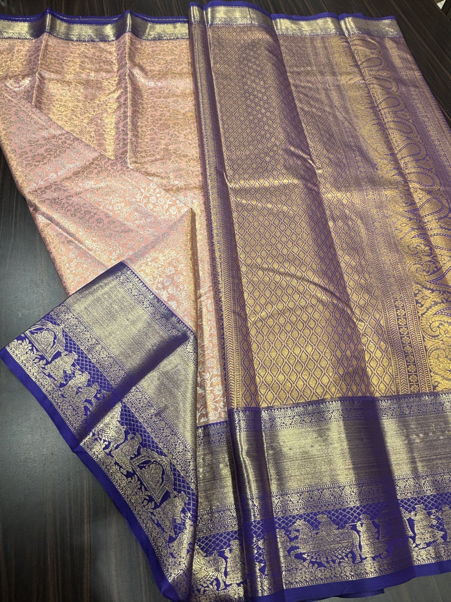 Semi Kanchipuram tissue