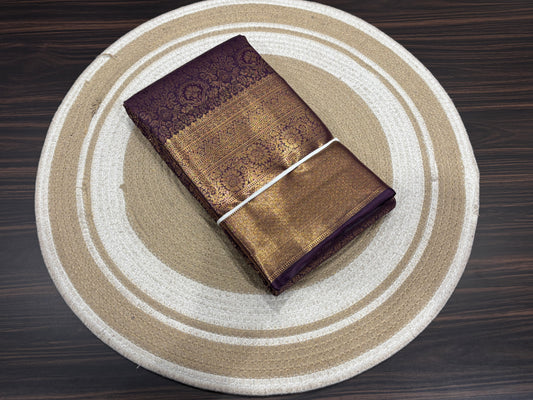 Semi Kanchipuram silk