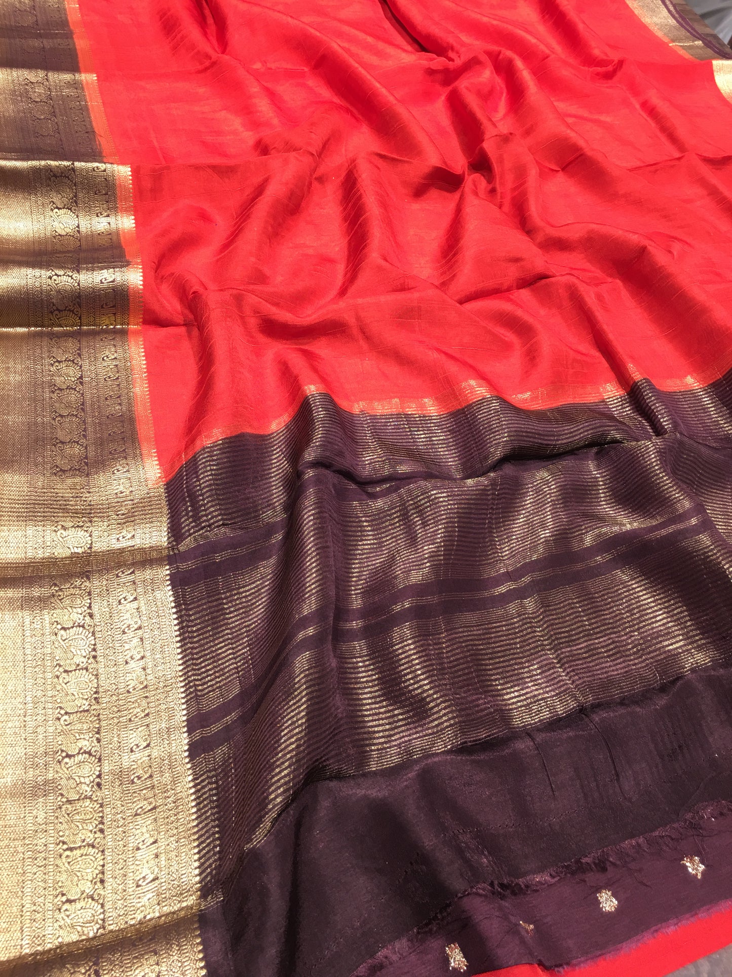 Soft tussar saree