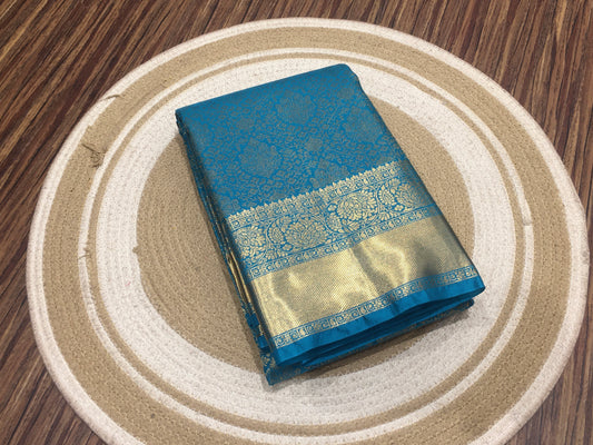 Semi Kanchipuram silk