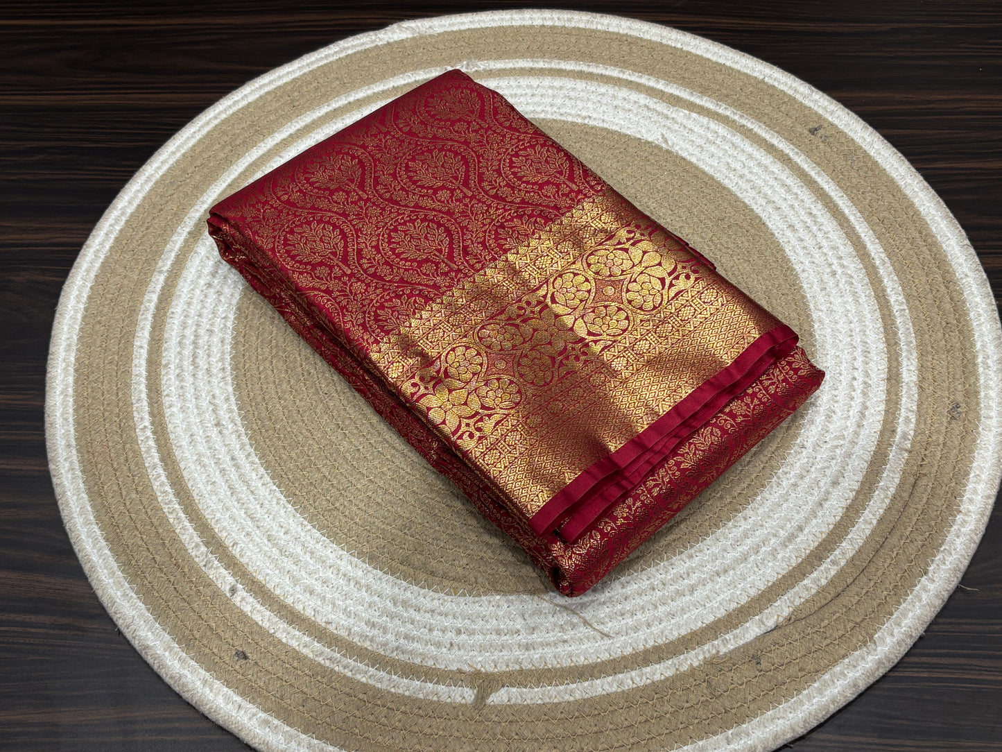 Semi Kanchipuram silk