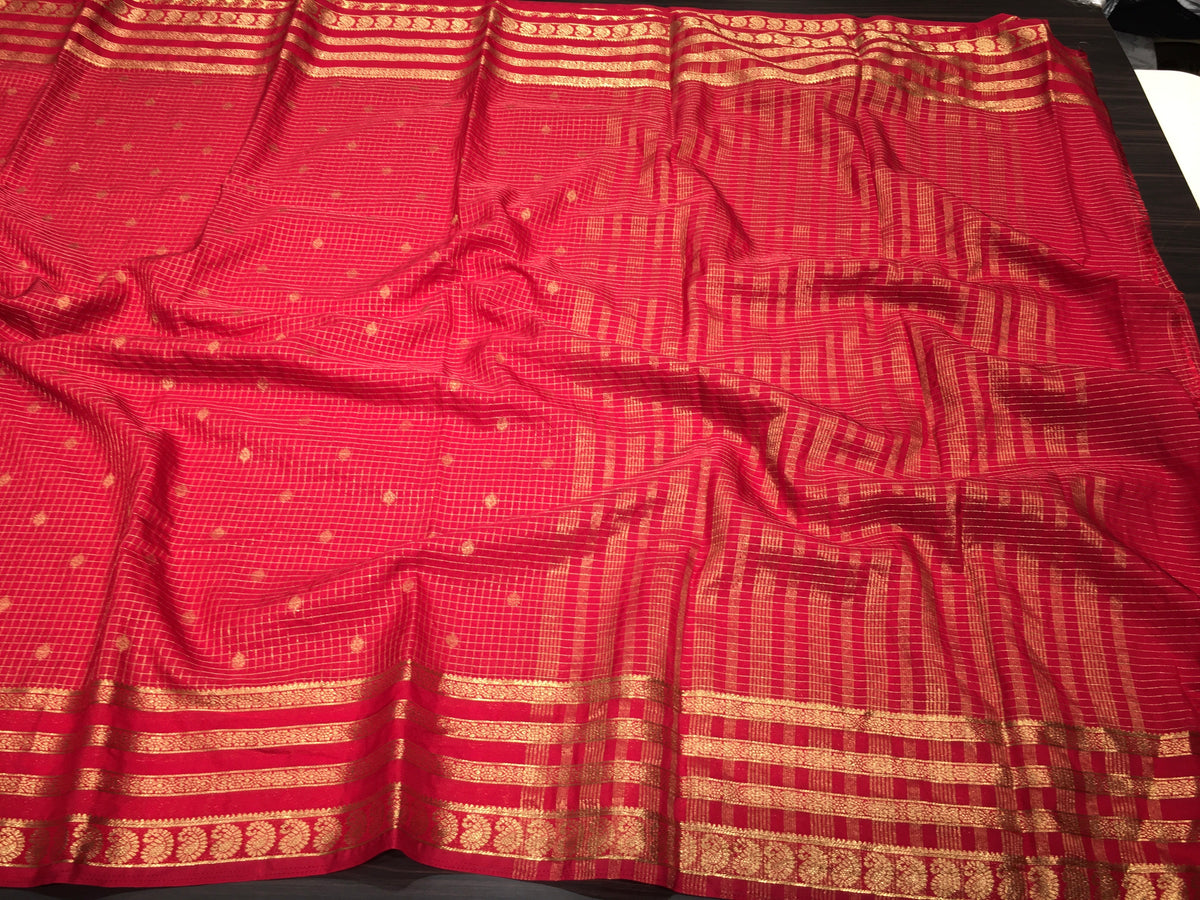 Semi Mysore Crape