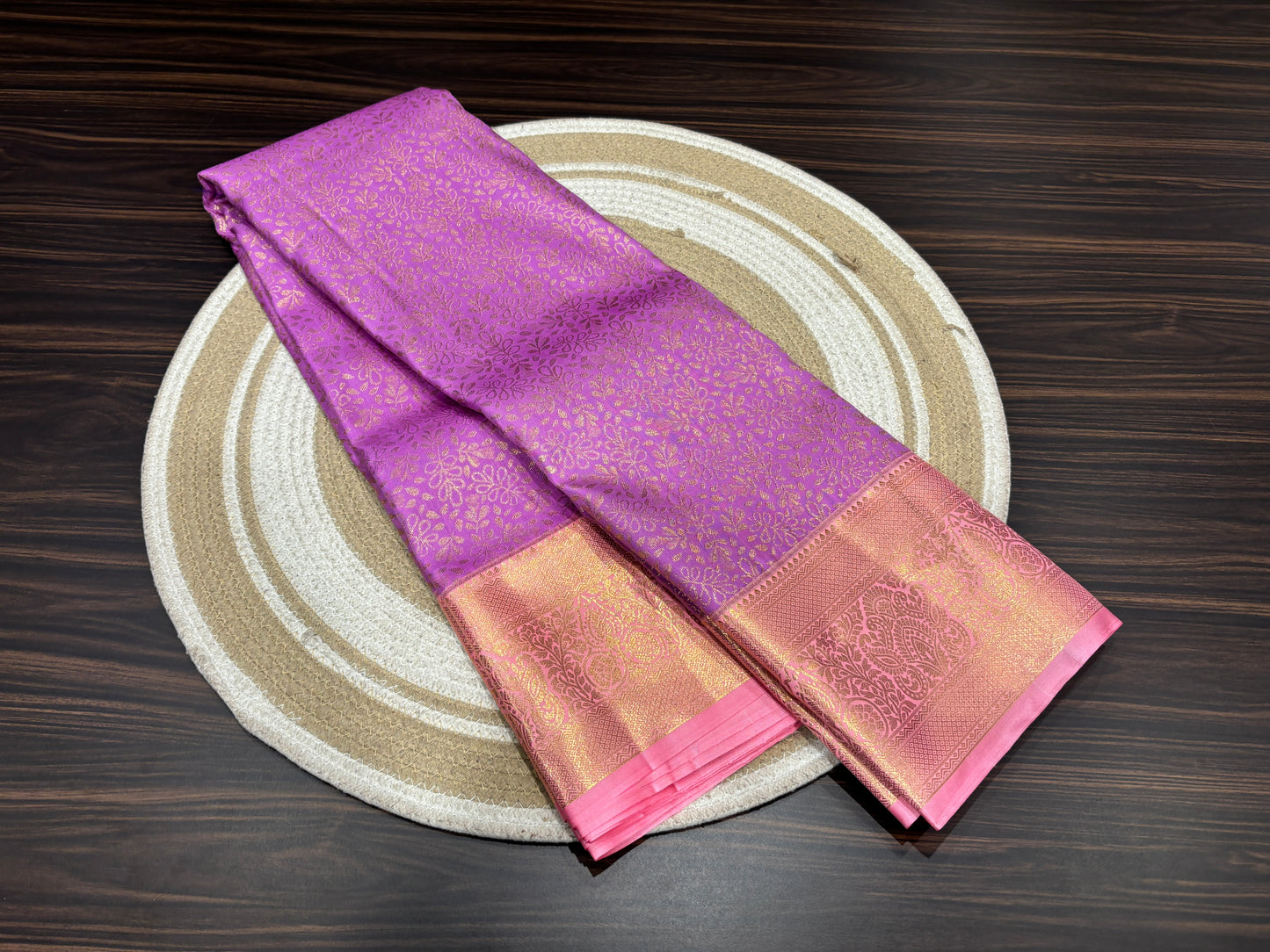 Semi Kanchipuram silk