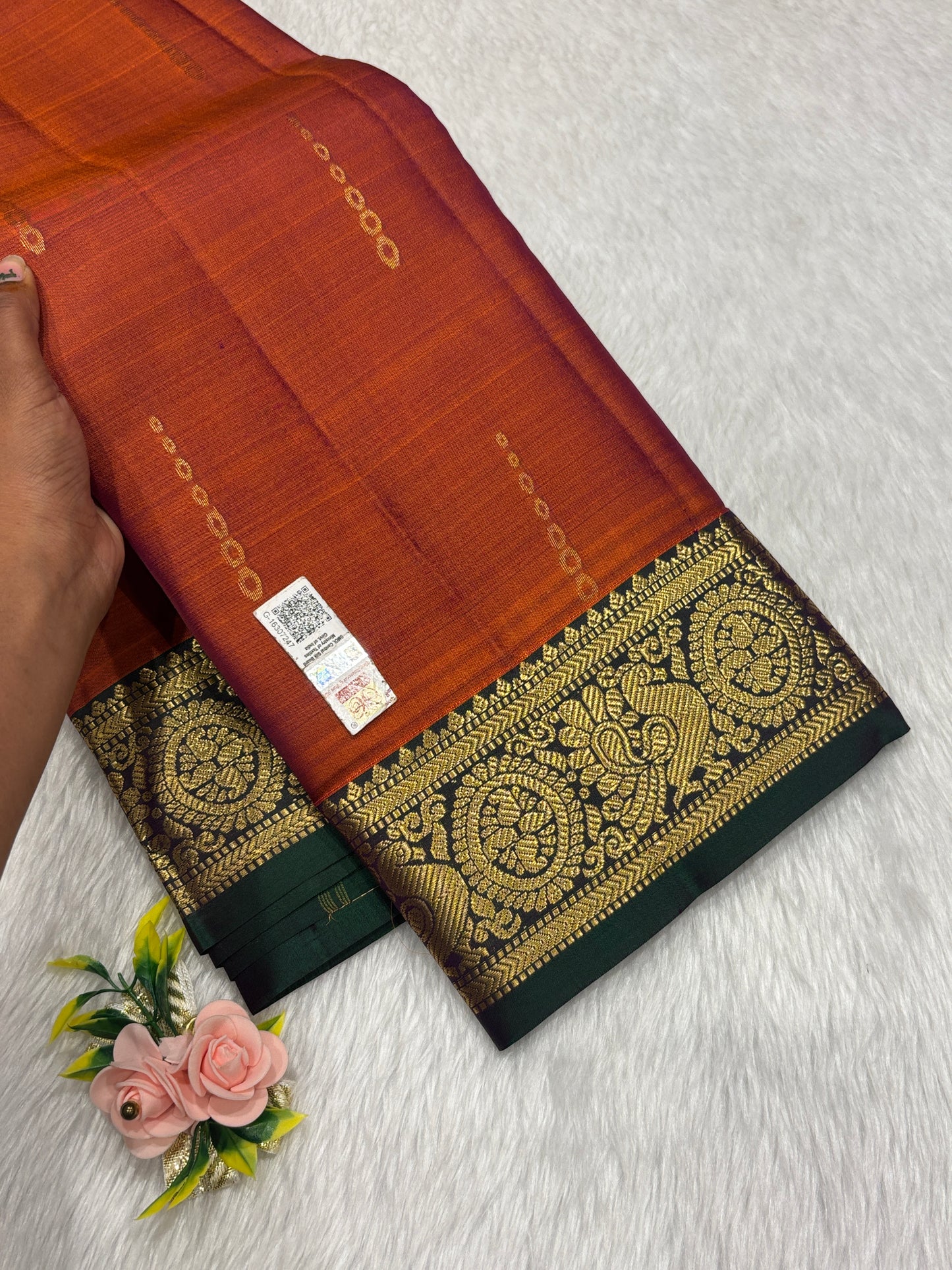 Pure Kanchipuram silk