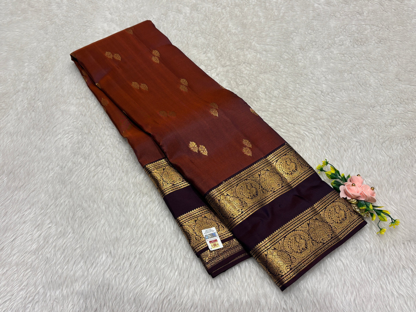 Pure Kanchipuram silk