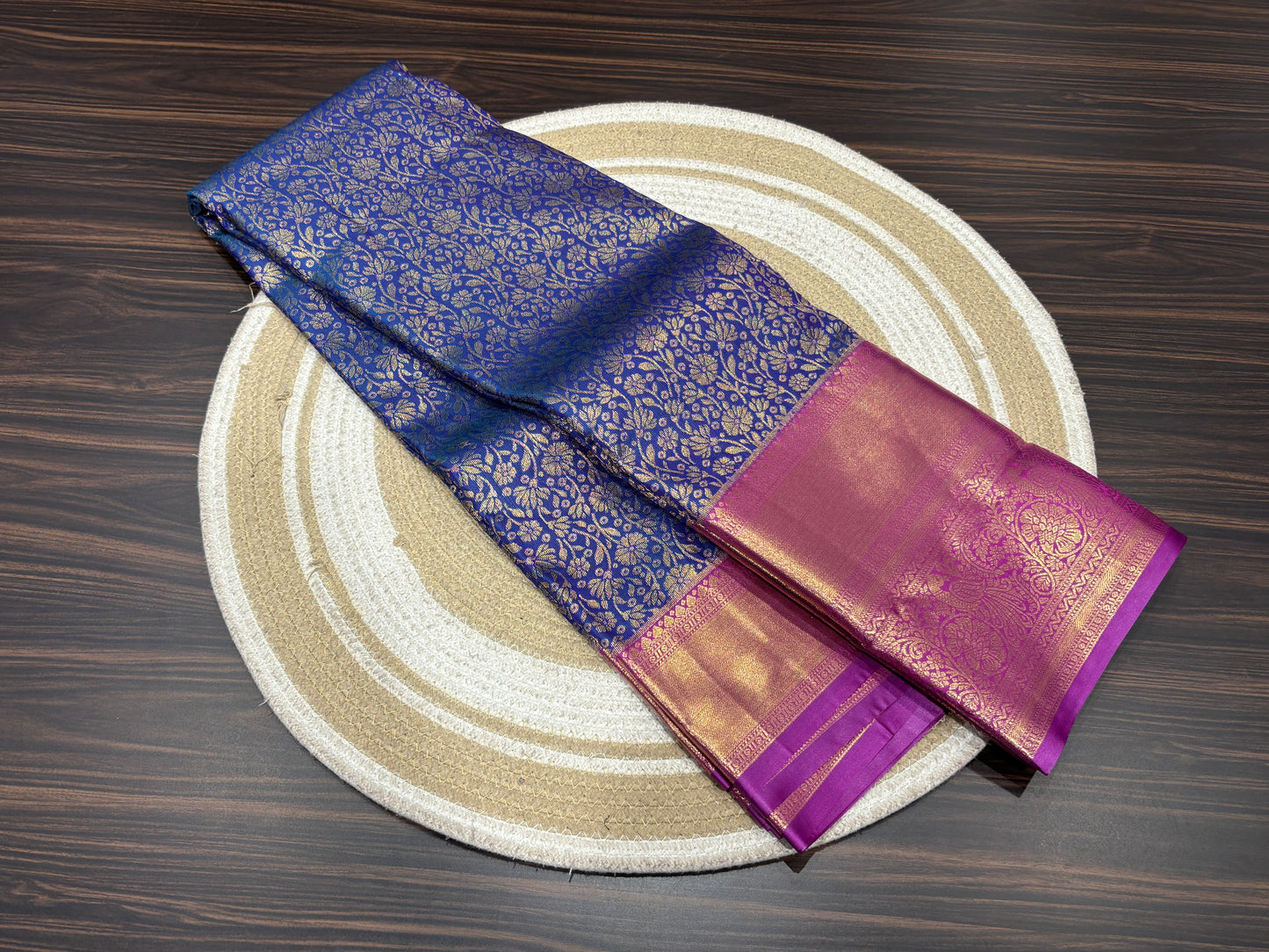Semi Kanchipuram silk