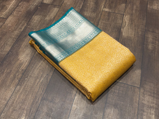Semi Kanchipuram silk