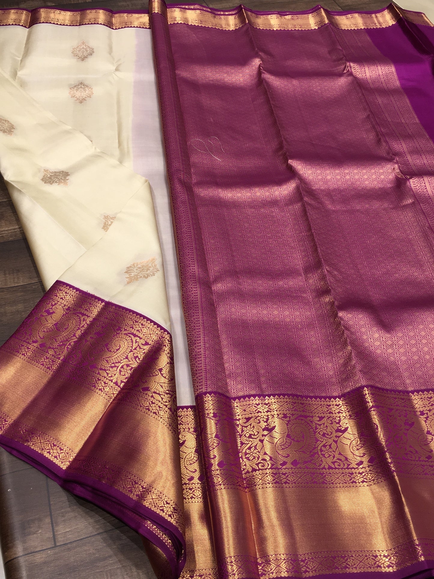Pure Kanchipuram silk