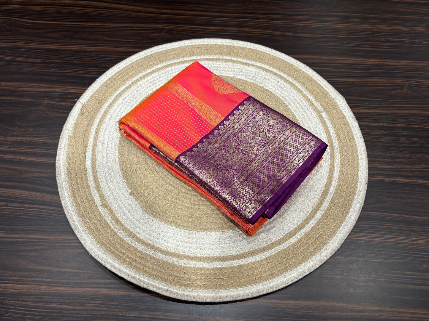 Semi Kanchipuram silk