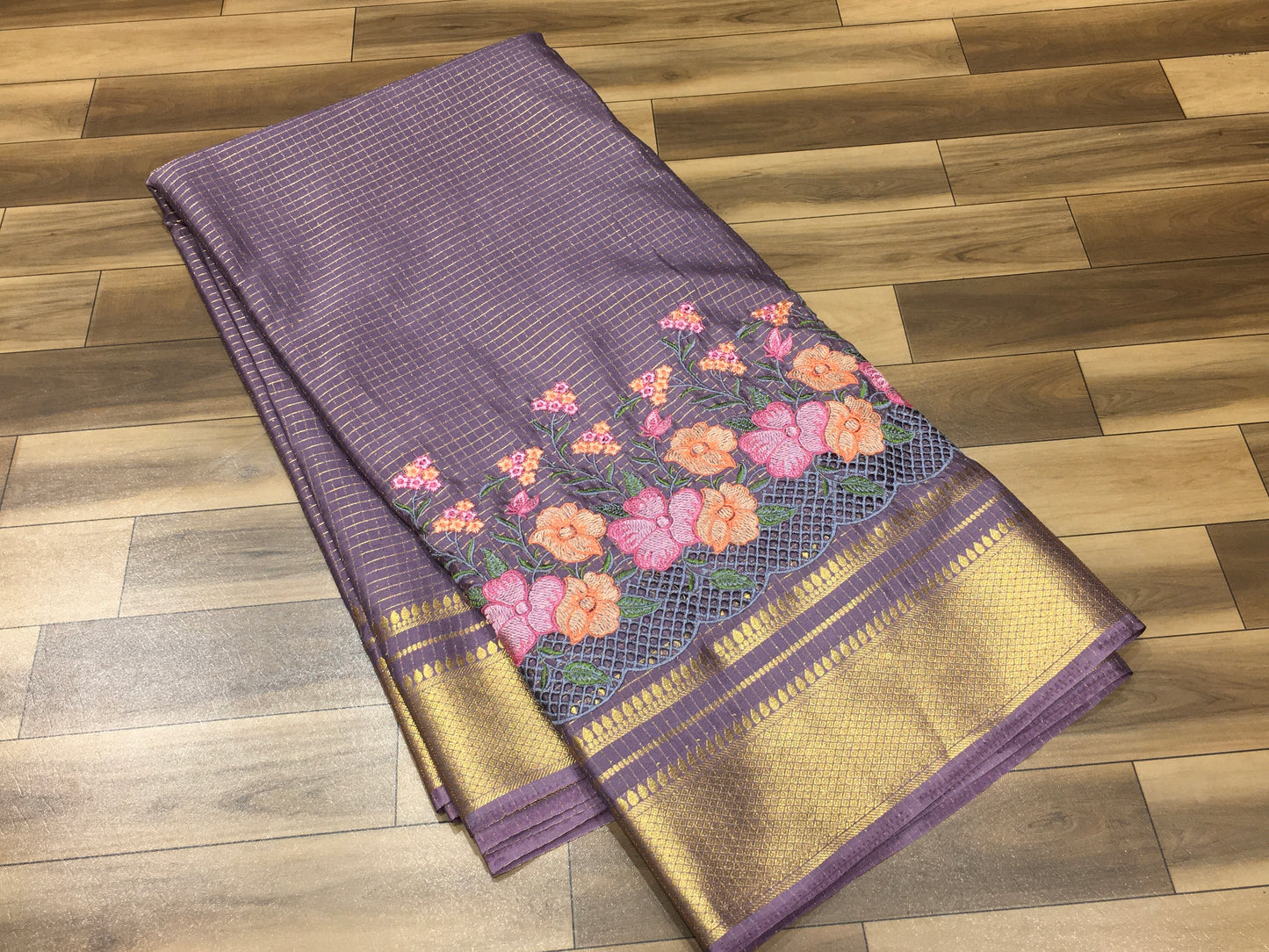 Semi Mysore crape silk