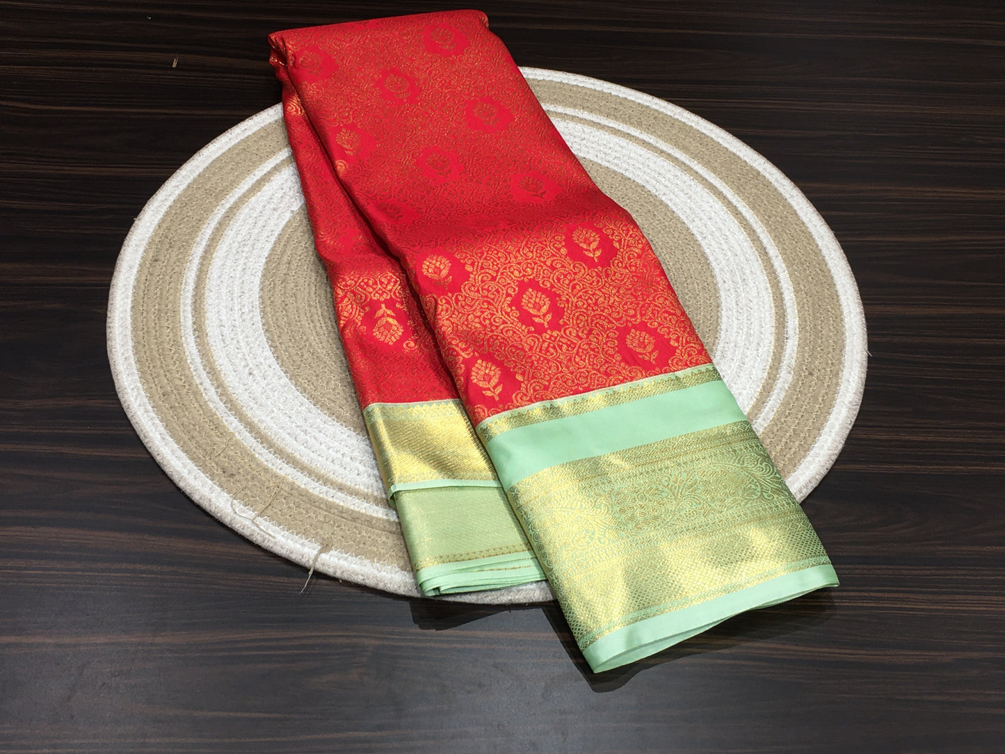 Semi Kanchipuram silk