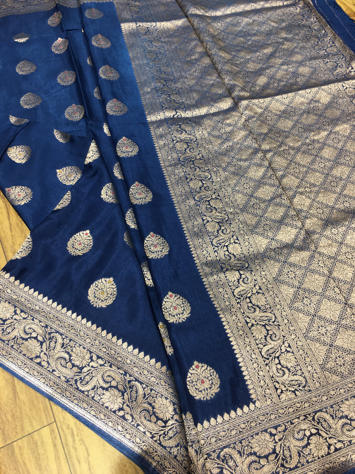 Satin Crape Saree