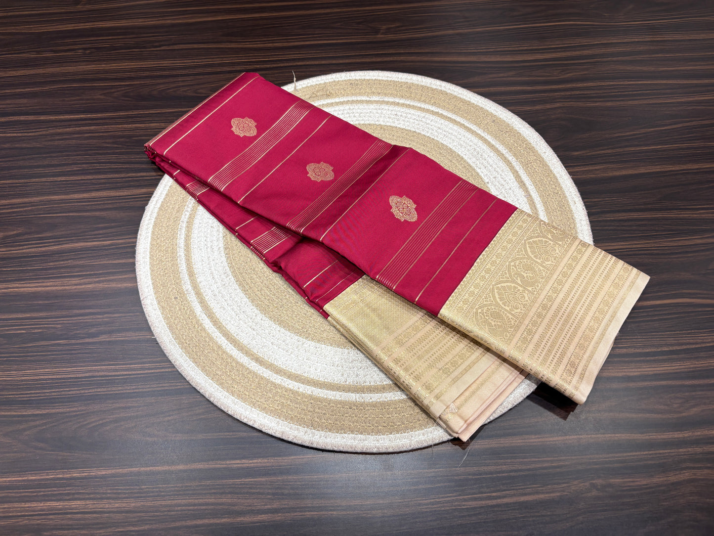 Semi Kanchipuram silk