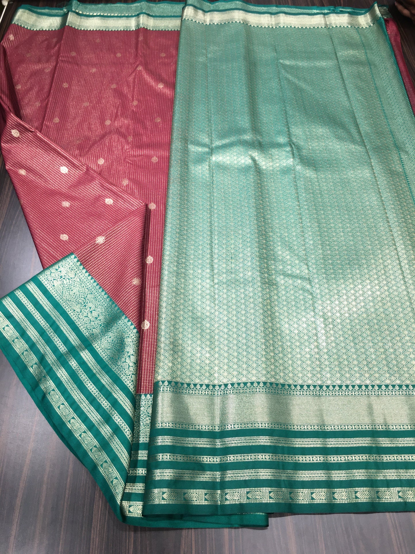 Semi Kanchipuram silk