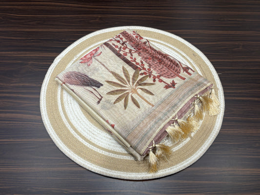 Fancy cotton saree