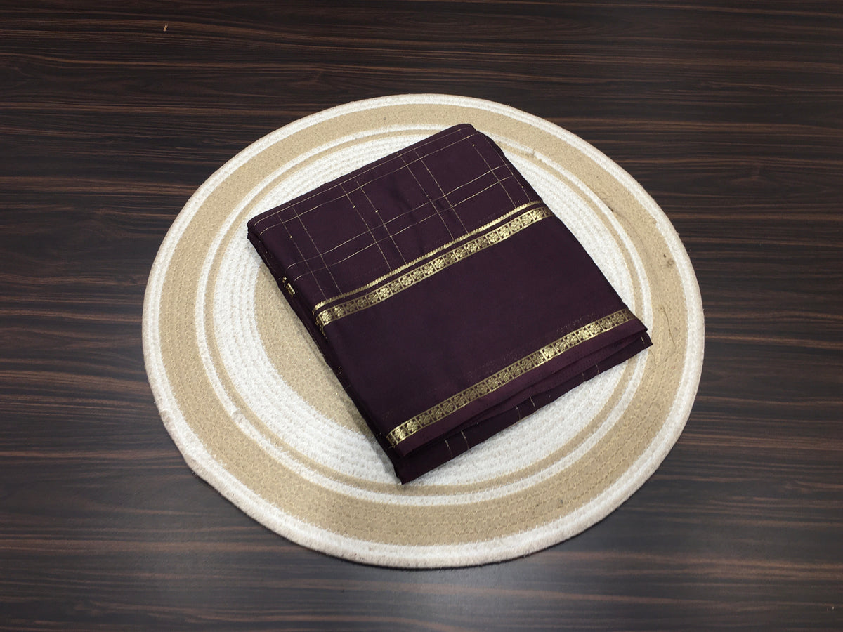 Semi Mysore Crape