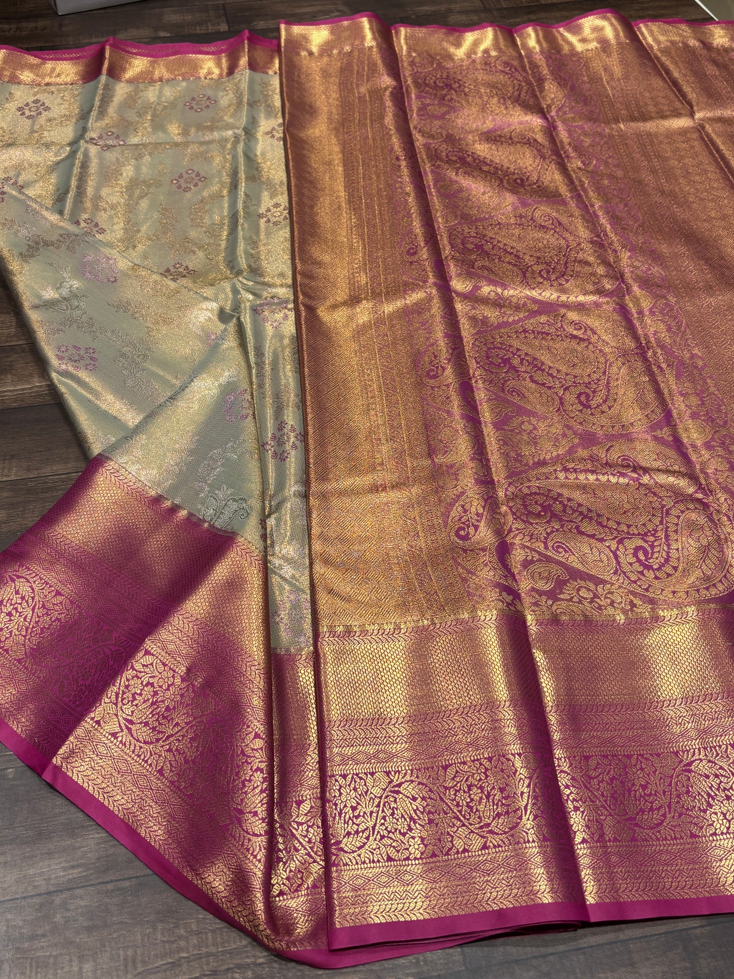 Semi Kanchipuram tissue