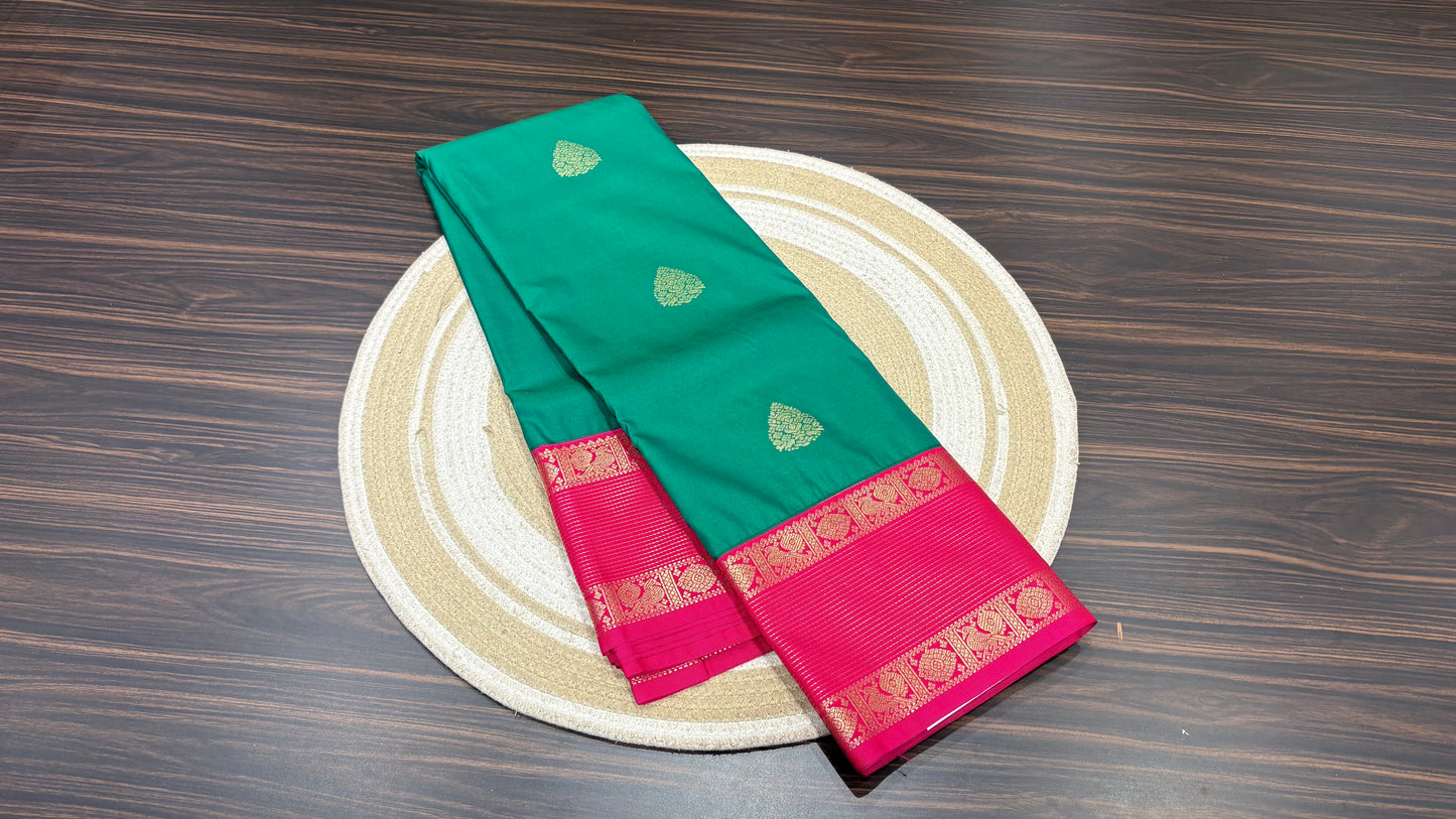 Semi Kanchipuram silk