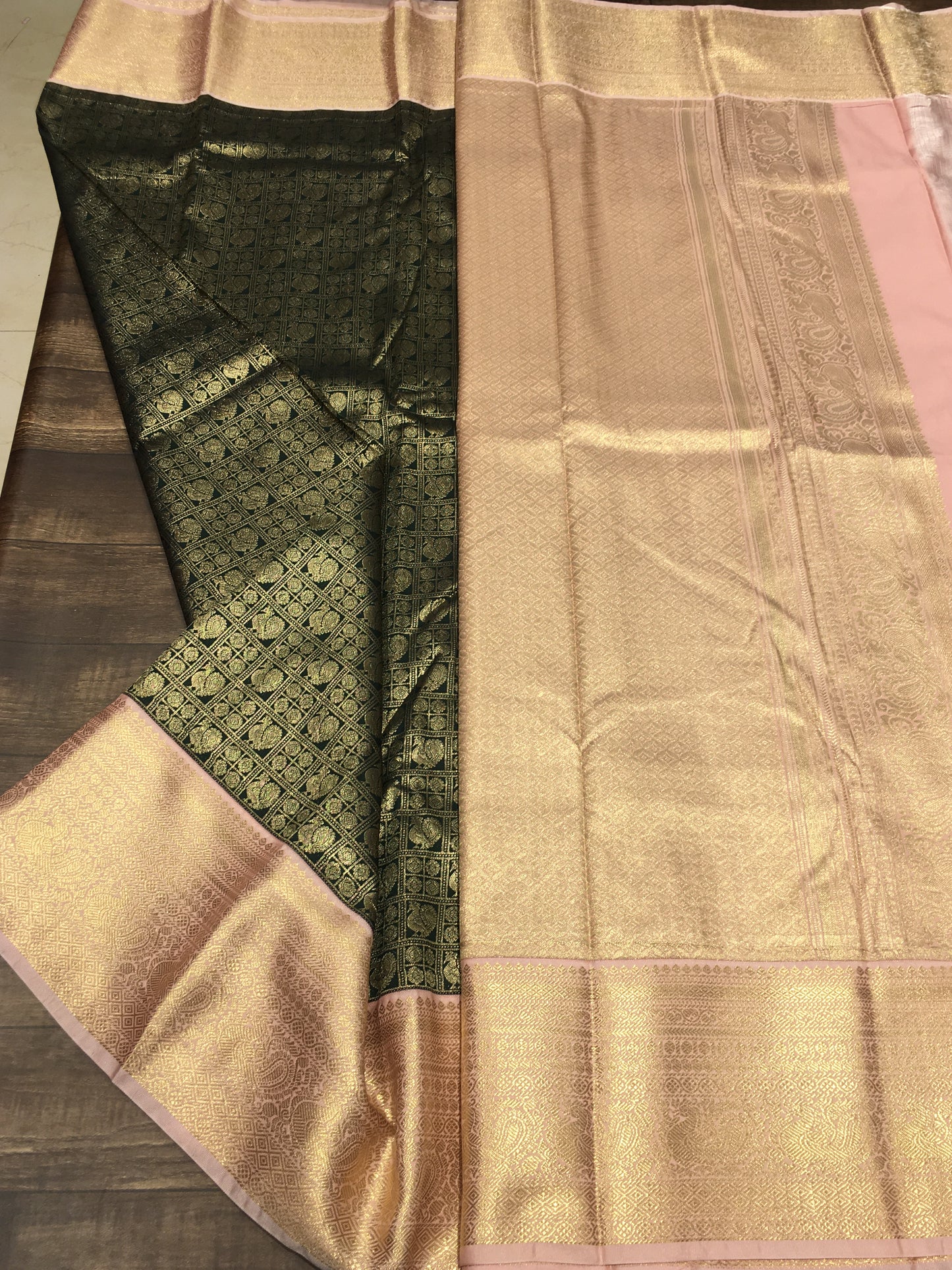 Semi Kanchipuram silk