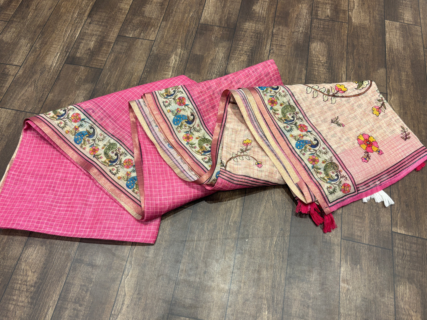 Fancy cotton saree