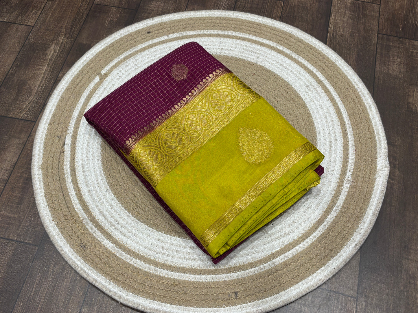 Semi Mysore crape