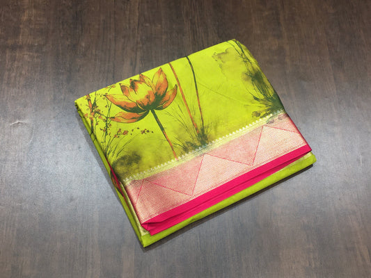 Semi Mysore Crape Silk
