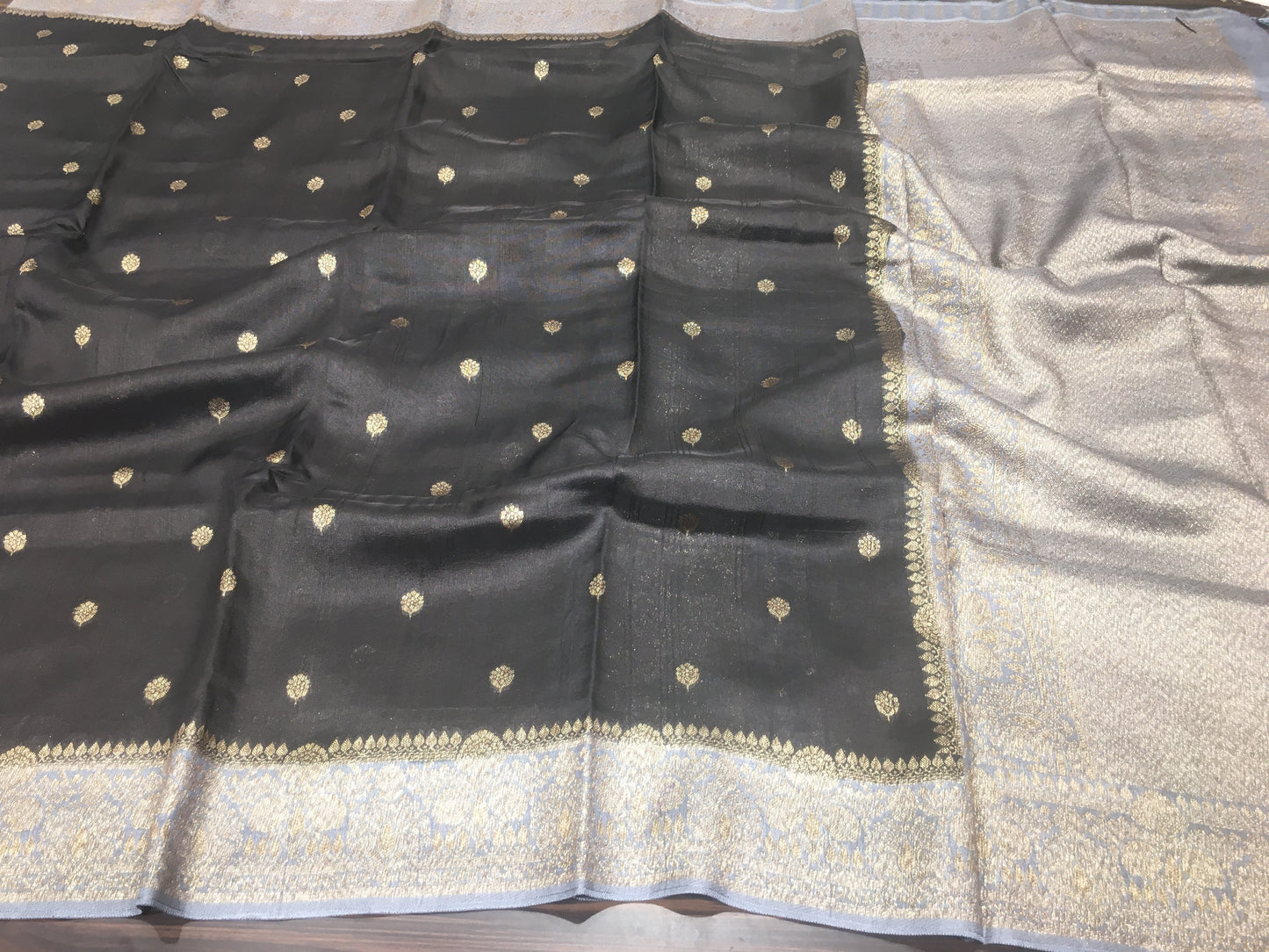 Soft tussar saree