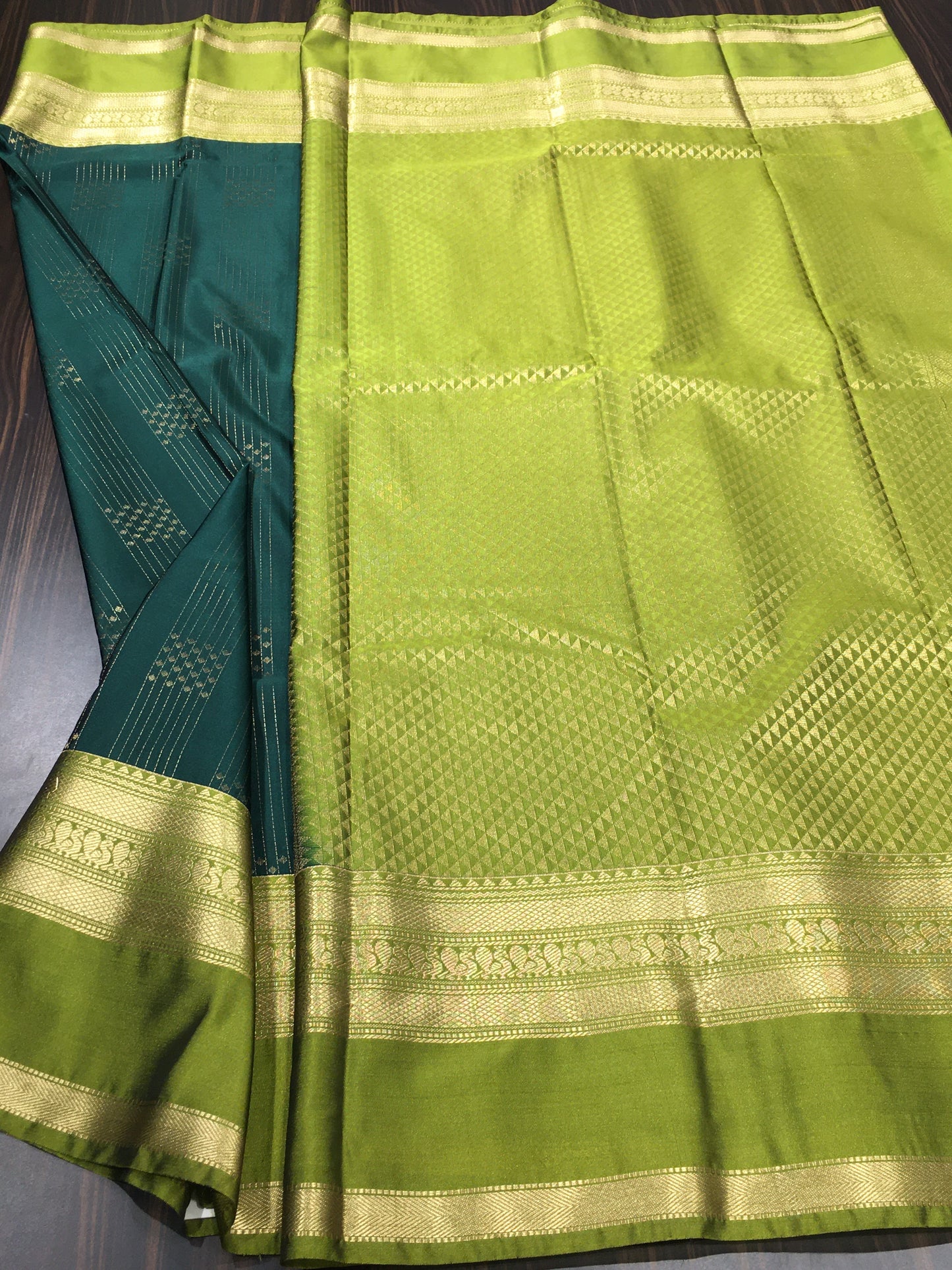 Semi Kanchipuram silk