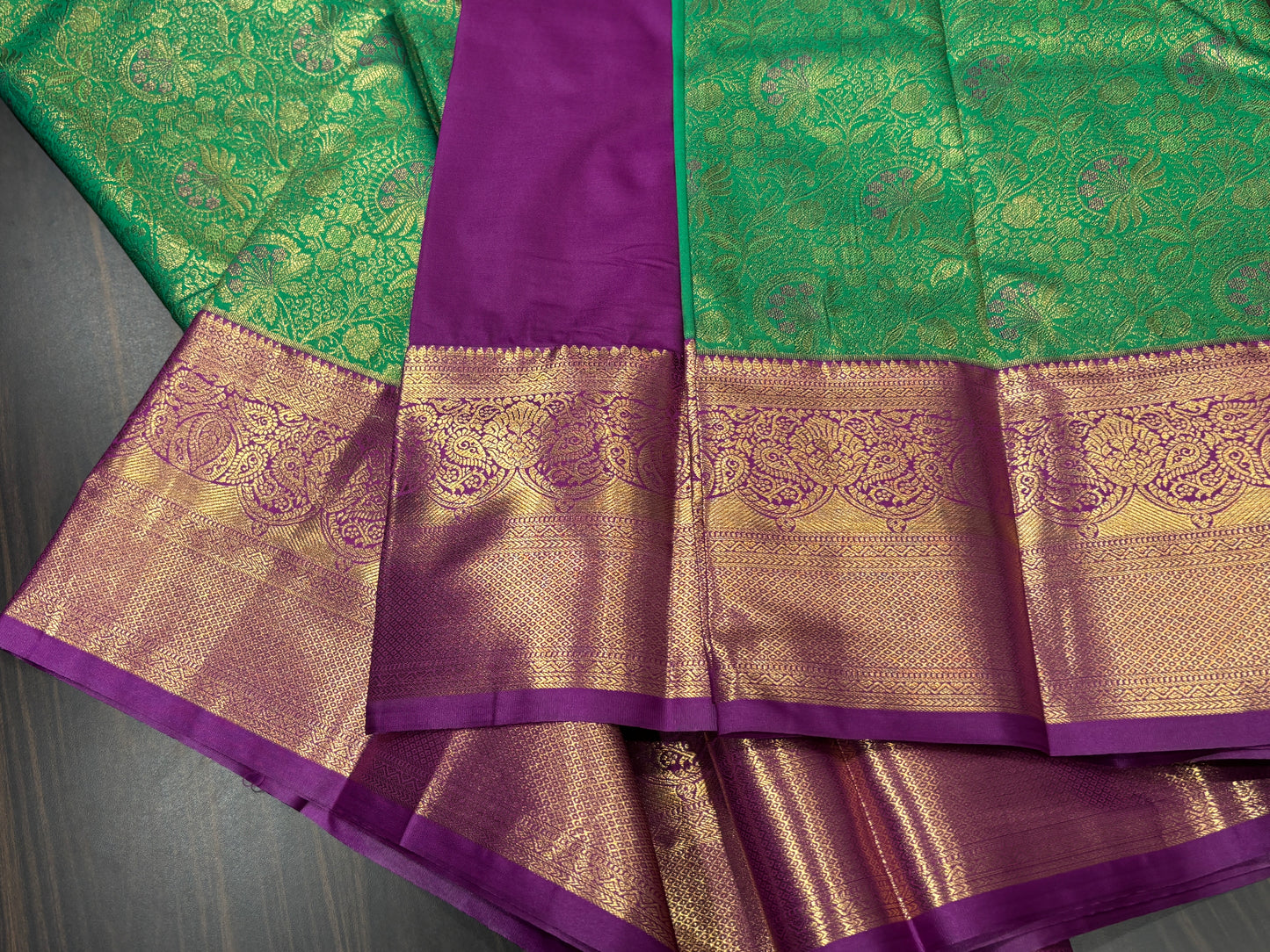 Semi Kanchipuram silk