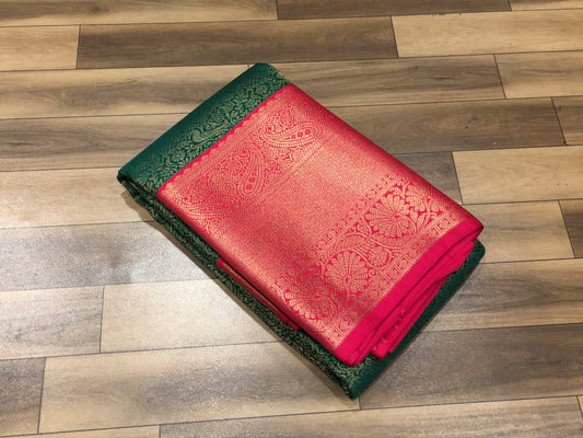 Semi Kanchipuram Brocade