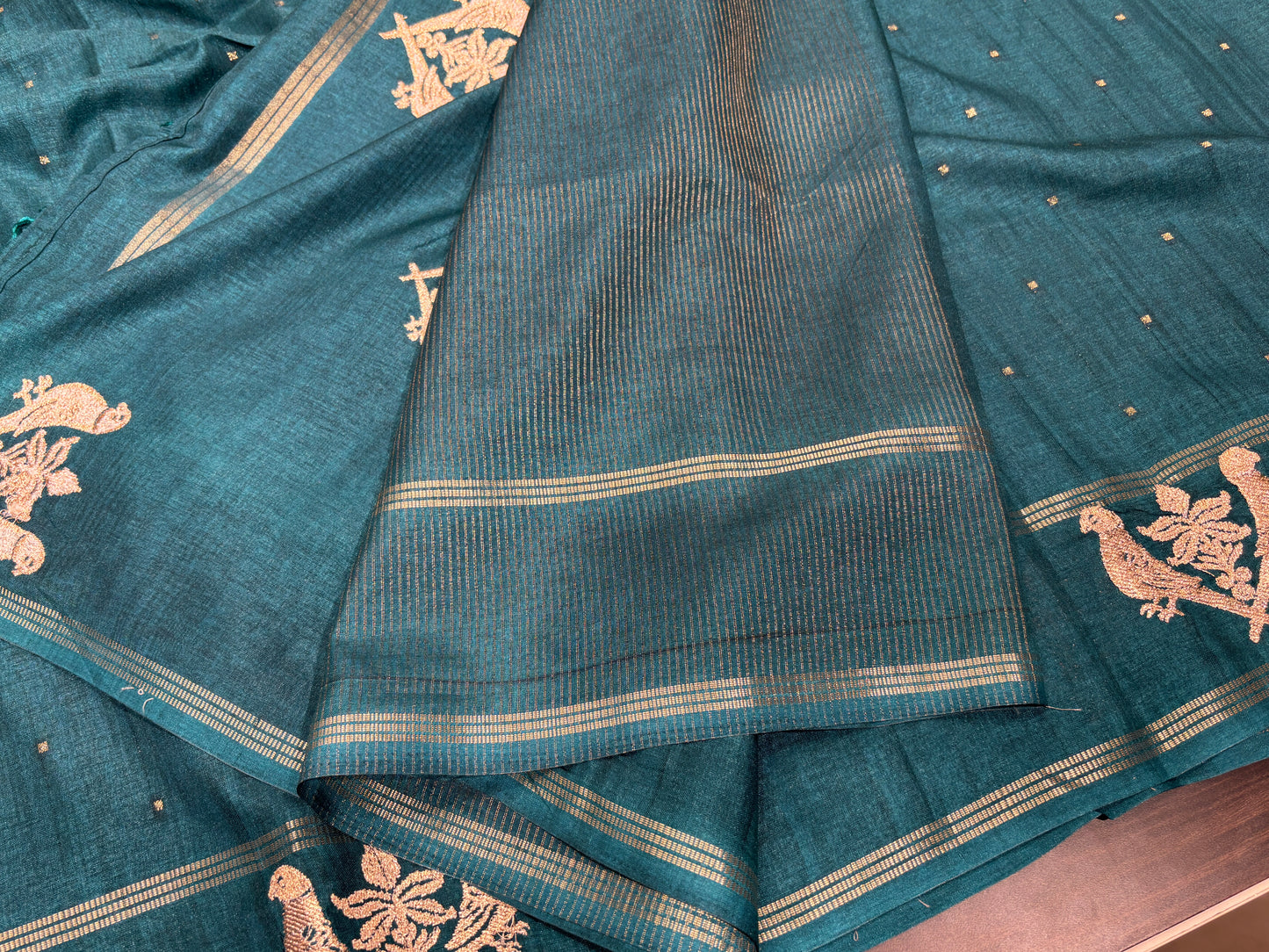 Soft tussar saree