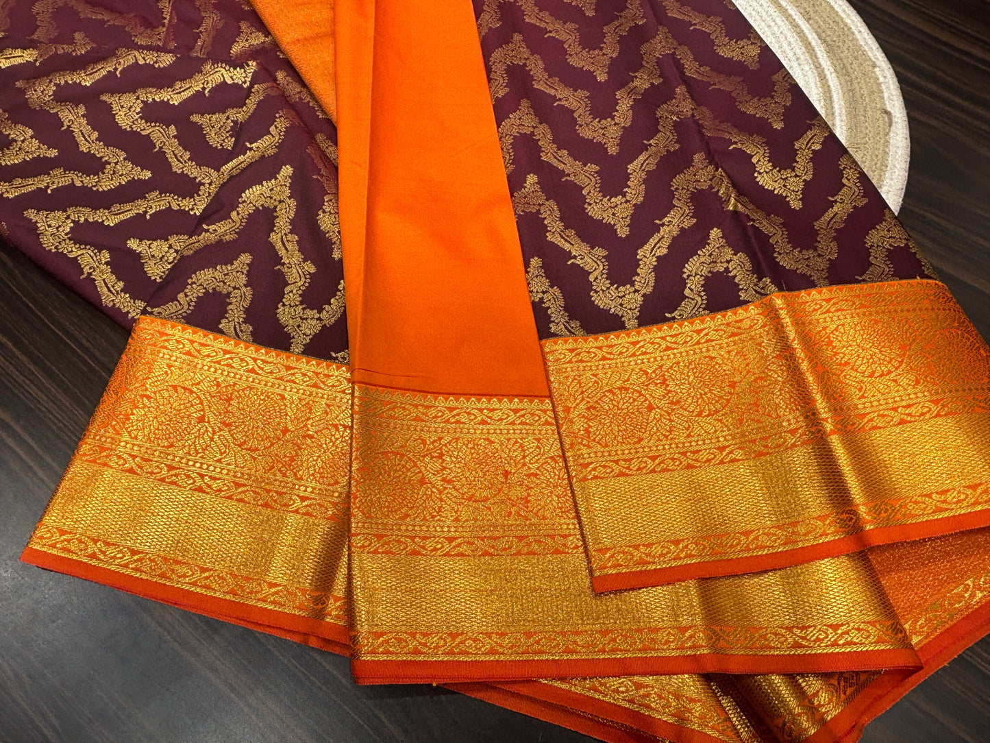 Semi Kanchipuram silk